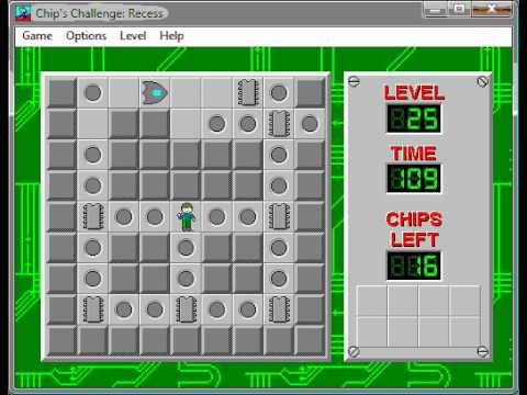 CCLP3 level 25 solution - 99 seconds