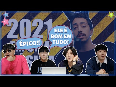 BANDA COREANA REAGE A 2021 EM UMA MÚSICA - LUCAS INUTILISMO (COM APRIL 2ND)