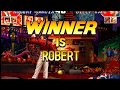 KOF 97 Ryo Robert Yuri Art Of Fighting Team Historia Ending Gameplay Playthrough Walkthrough