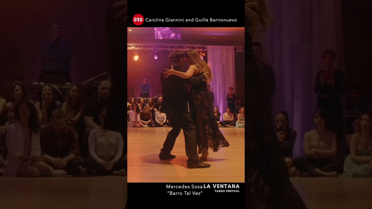 Carolina Giannini and Guille Barrionuevo – Barro Tal Vez #laventanatango #030tango #tango