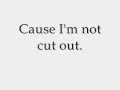Not Cut Out by Katy McAllister (+lyrics) 