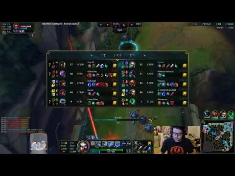 Dyrus as Camille vs Gangplank Top Patch 8.2 Ranked Gameplay