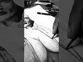 Sophie Dee British Adult Star Commission Work Inprogress Drawing Sketch Ytshorts Youtubeshorts