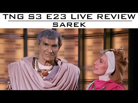 ST:TNG - S3 E23 "Sarek" Review and Discussion