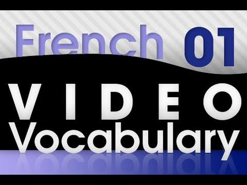 Learn French Video Vocabulary 1