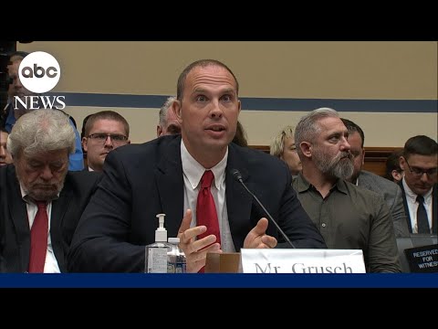 Whistleblower opening statement in House hearing on alleged covert government UAP program