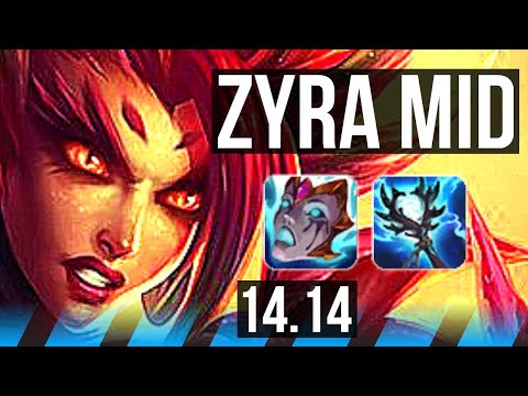 ZYRA vs VIKTOR (MID) | 5/1/6 | VN Diamond | 14.14