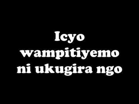 45 Ibyo Imana Ikora Agakiza Lyrics