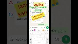 Download lagu cara membuat bot wa untuk group | mudah dan gratis cukup dengan HP #BOT #botwa #autoreply mp3 Download lagu cara membuat bot wa untuk group | mudah dan gratis cukup dengan HP #BOT #botwa #autoreply mp3