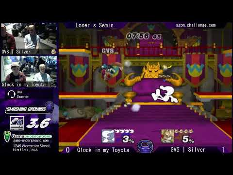 SG at GU 15.4 LS glock in my toyota (Game & Watch) vs GVS| Silver (Fox)