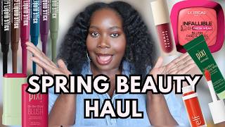 Affordable Spring Makeup Haul | Plus Swatches