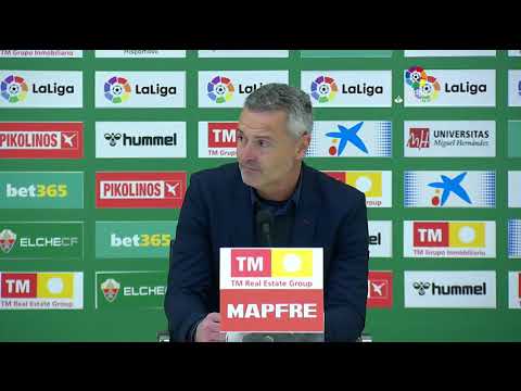 Rueda de prensa Elche CF vs Sevilla FC