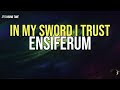 Ensiferum - In My Sword I Trust (Lyrics)