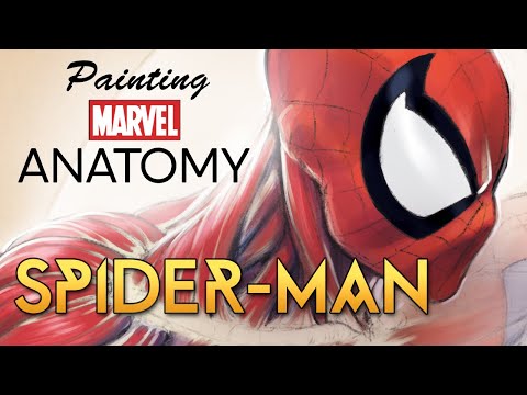 Painting Marvel Anatomy | Spider-Man