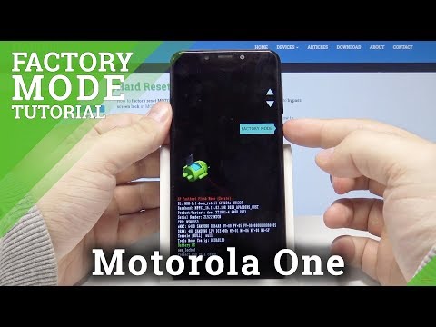 How to enable Factory Mode in Motorola One – Moto Test Menu
