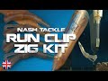 Nash Tackle Run Clip Zig Kit T8434 UK