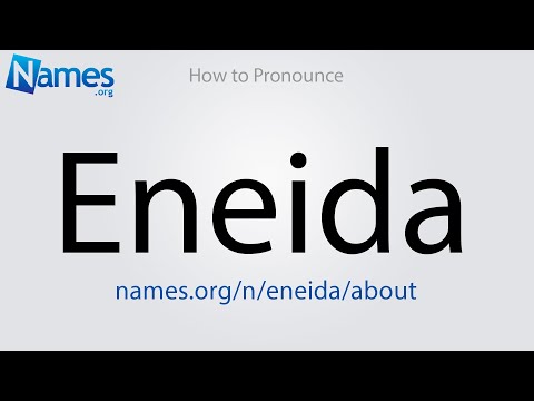 How to Pronounce Eneida