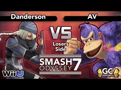 UCSB Smash Odyssey 7 - Dandersen vs AV - Losers - Wii U