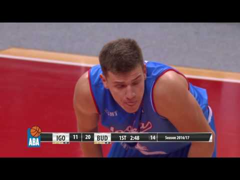 ABA Liga 2016/17, Round 5 match: Igokea - Budućnost VOLI (15.10.2016)