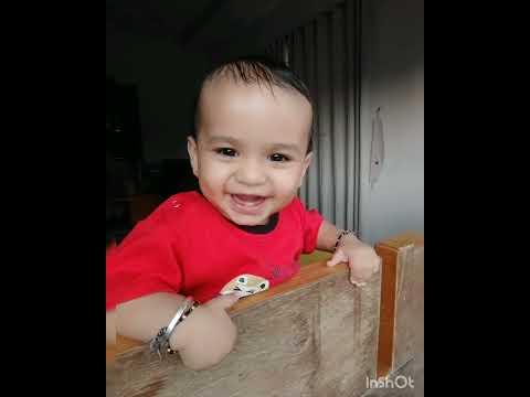 #1st Happy Birthday Ajinkya# cute# love you 😘