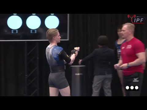 Men Junior 53 - 93 kg Equipped - 2025 World Bench Press Championships