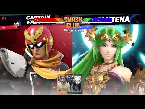 Smash Club #39 - Aliluc (Captain Falcon) vs Takumi (Samus, Palutena) - Winners Round 2
