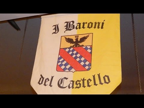 La canzon del carnevale alla Festa carro H - I Baroni del Castello 2015