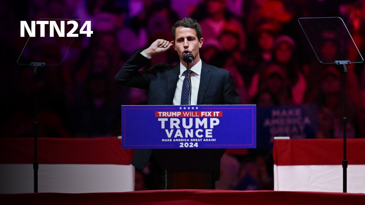 Humorista invitado a mitin de Trump provoca rechazo por polémico discurso sobre los latinos