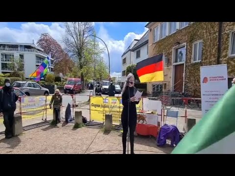 Rede vom JuFo der Deutsch Israelischen Gesellschaft zur Demonstration Gegen Jeden Antisemitismus!