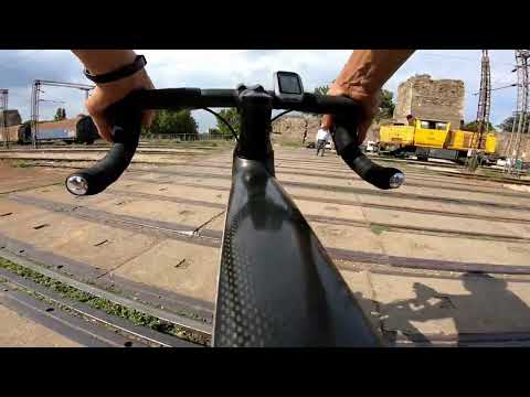 Road bike cycling in Serbia, Smederevo, 2022.