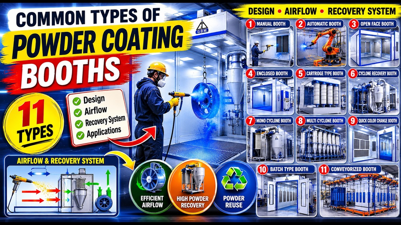 Powder Coating Booth Setup Video Thumbnail