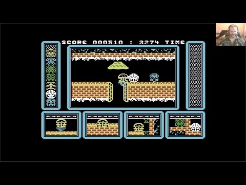 Lukozer Retro Game Review 337 - One Man And His Droid - Commodore 64