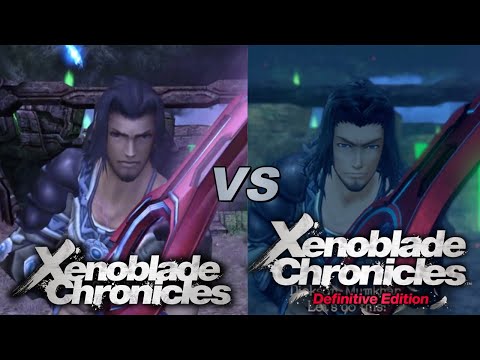 Prologue B Comparison - Xenoblade Chronicles vs Xenoblade Chronicles Definitive Edition