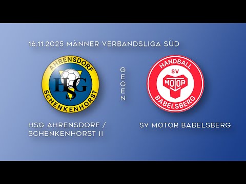 livestream - VL Süd Männer - HSG II vs. SV Motor Babelsberg