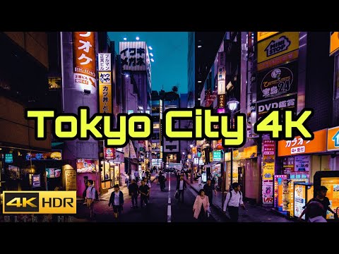 Tokyo 4k video ultra hd  | tokyo 4k city | 4k tokyo | 4k tokyo at night | 4k 60fps tokyo city