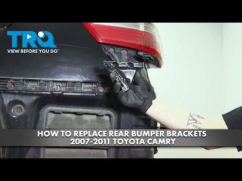 How to Replace Rear Bumper Brackets 2007-2011 Toyota Camry