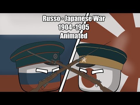 Russo-Japanese War - Animated |Countryballs|