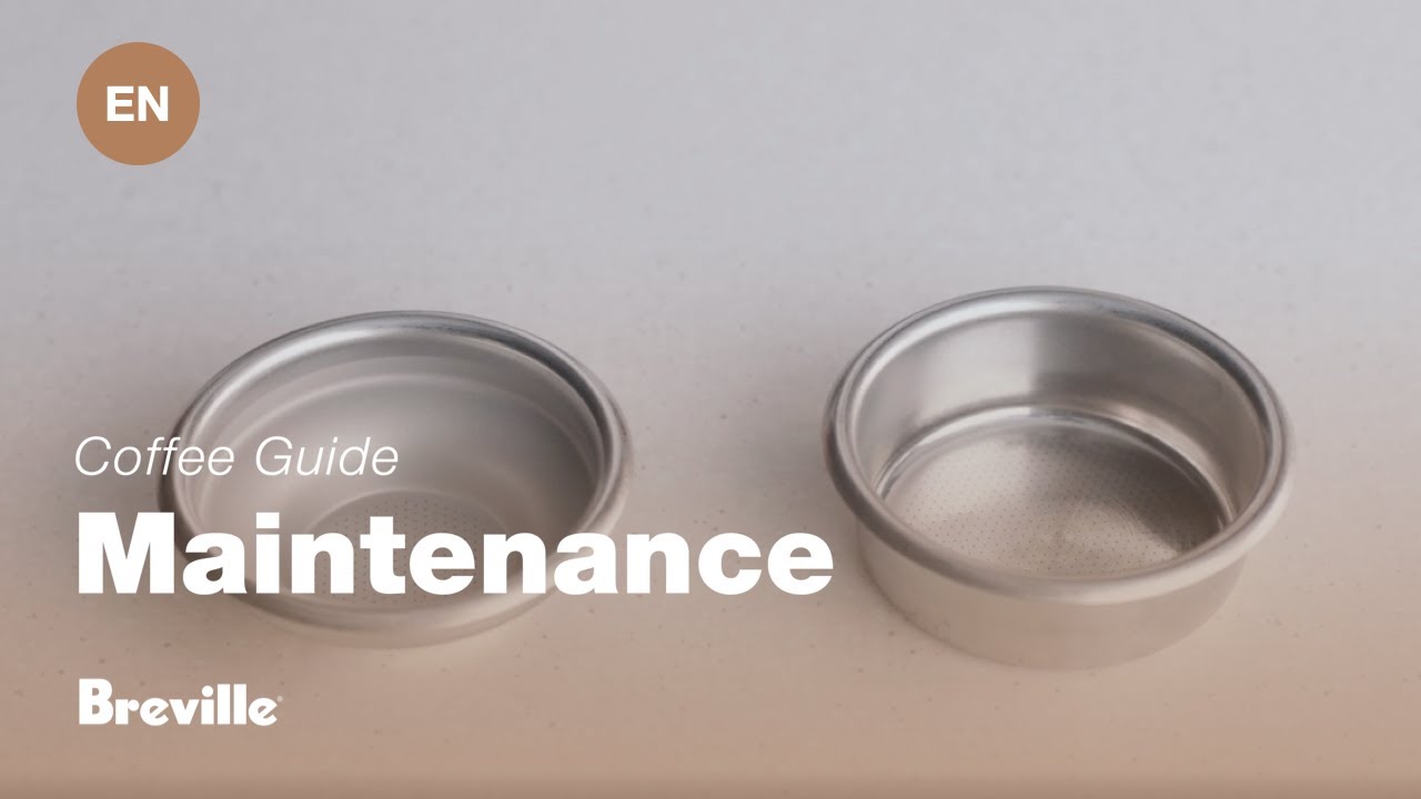 Filter basket rinse
