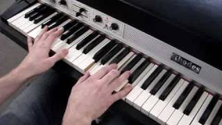 Video thumbnail for Vintage 1977 Rhodes Seventy Three Electric Suitcase Piano by Brad