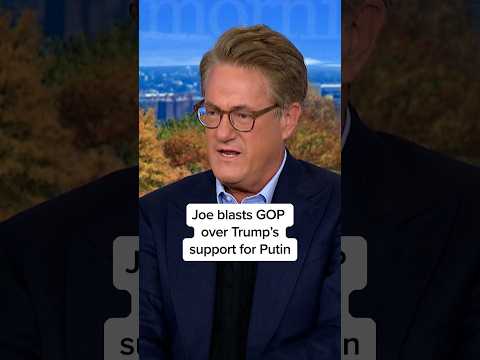 Joe blasts GOP over Trump’s support for Putin