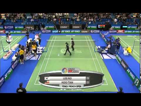 QF - MD -  Ko S.H. / Lee Y.D. vs Koo K.K. / Tan B.H. - 2012 Yonex French Badminton Open