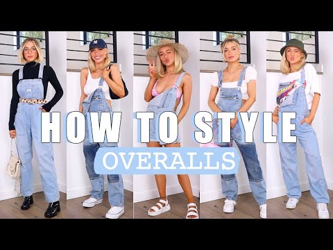 MY FAVORITE WAYS TO STYLE OVERALLS | GIRLY, COMFY,...