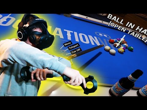 IMMENSE SKILL - Pool Nation VR Gameplay - HTC Vive VR Headset