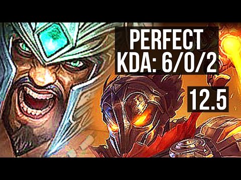 TRYNDAMERE vs VIKTOR (MID) | 6.4M mastery, 6/0/2, 1000+ games, Dominating | NA Master | 12.5