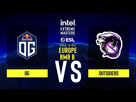 OG vs. Outsiders - Map 2 [Dust2] - IEM Road to Rio 2022 Europe RMR B