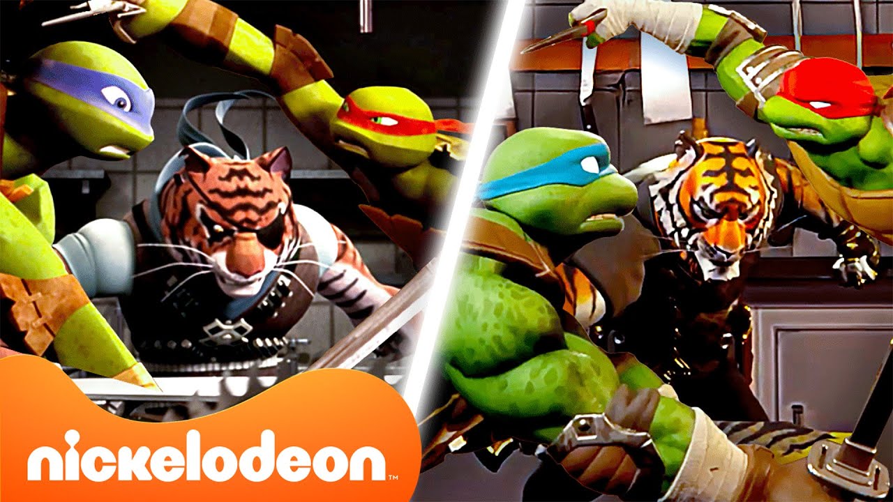 TMNT | Ninja Turtles hadapi Tiger Claw di Fortnite! | Nickelodeon Bahasa