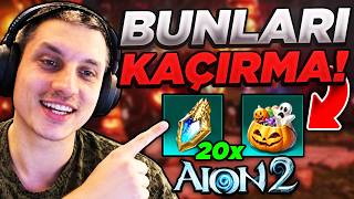 ALT ÇARIN YOKSA ZARARDASIN! YENİ ETKİNLİK VE YAMA NOTLARI! AION 2