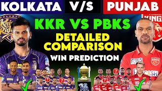 IPL 2023: KKR vs PBKS | 1st Match Comparison, Chart Analysis, Playing XI
