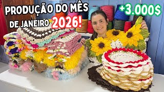 PRIMEIRA PRODUÇÃO DO MÊS DE 2026!🤯COMEÇAMOS O ANO COM +3.000$ reais em peças maravilhosas!