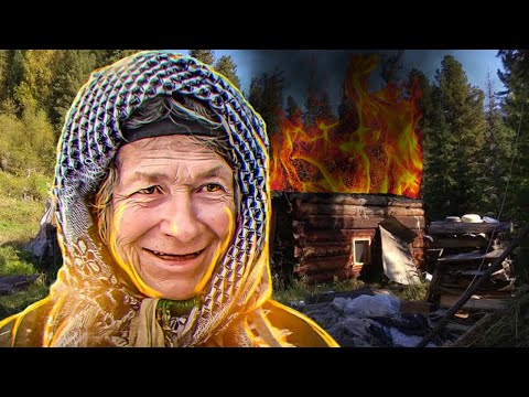 Fire at Agafya Lykova's. Burned down the house